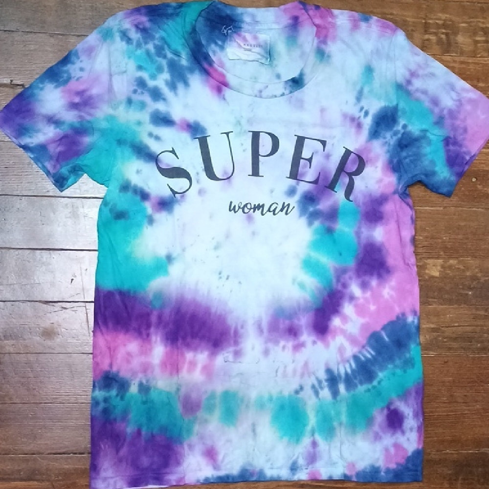Sol Angeles Multicolor Tie-Dye Tee